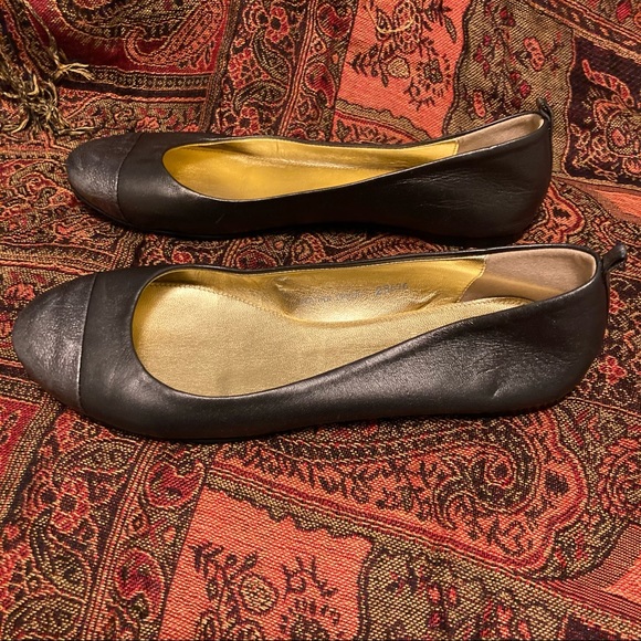 J. Crew 2 toned metallic flats size 6.5 - Picture 7 of 11